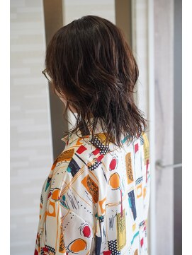 ムゥフ ヘアーアンドアイラッシュ(mouf hair&eyelash) スモーキーアッシュ×ネオウルフ