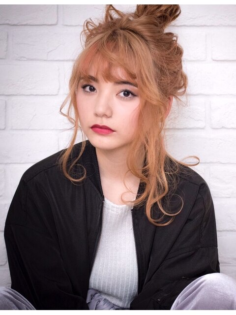 フリンジバング☆ヘアアレンジ