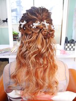 レイジースワン ハーフアップ