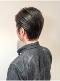 男気溢れるメンズオールバック風なミディアムショート☆