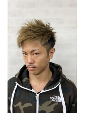 レイアロハ 八王子(Lei Aloha) #ソフトモヒカン#2ブロック#刈り上げ#ネープレスレス#前下がり