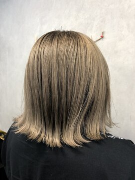 アンク クロス 吉祥寺店 ○王道ミルクティーベージュ○ブリーチ有