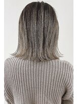 ラフィスヘアー クレイ 南草津店(La fith hair clay)&nbsp;【La fith】切りっぱなしボブ×グラデーションカラー