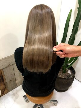 キース ヘアアンドメイク 恵比寿(kith. hair&make) 【質感調整】髪質改善トリートメントよりもっと艶髪にしたい方に