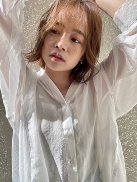 フェリア 池田(FERIA) 【FERIA 池田】マロンベージュ＊Aラインボブ