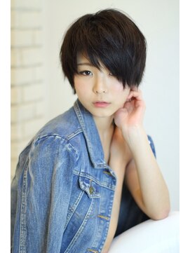 アンラヴェスト(AN LOVEST mashup hs) エレガントショート×アシメバング10代20代30代40代50代