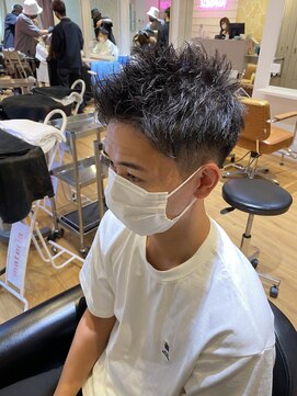 アヴァンス 天王寺店(AVANCE.) MEN'S HAIR 刈り上げ×アップバング