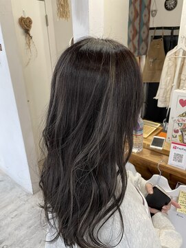 ルーナ ヘアラウンジ(Luuna hair lounge) コントラストなハイライト