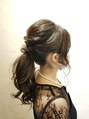 ルビーヘアラウンジ(RUBY hair lounge)&nbsp;ポニーテールをベースにしたヘアセットです！