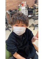 ヘアーメイク マーズ 売布店(Hair Make Mars)&nbsp;キッズカット×ツイストパーマ