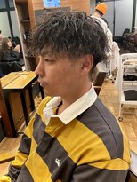 アイリーヘアデザイン(IRIE HAIR DESIGN) 【IRIE HAIR赤坂】ツイストスパイラルパーマ×ツーブロック