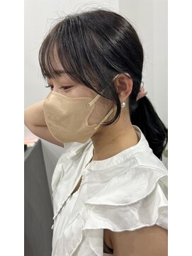 ソルア(soLua) 顔まわりもみれ毛cut