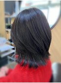 外はねミディアムスタイル【20代30代40代】