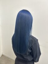 ゲーム 原宿店(GAME)&nbsp;ブルーカラー /オージュア/髪質改善/前髪/韓国/顔周り