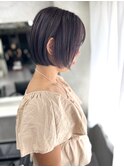 ボブ×ラベンダーカラー　担当SE-YA