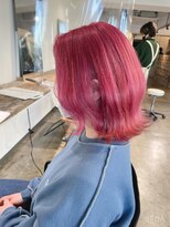 ニュート(Neut )&nbsp;ハイトーンチェリーピンク/ケアブリーチ/ダブルカラー/名古屋