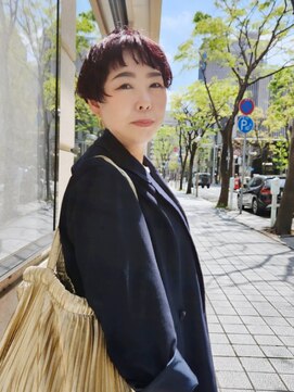 メリケンビューティーパーラー コウベ(MERICAN BEAUTY PARLOR KOBE) かりあげショートボブ(tomo)