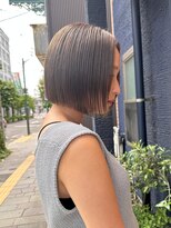 オアシス(oasis)&nbsp;【oasisオグラ】肩上ボブ/アッシュグレージュカラー