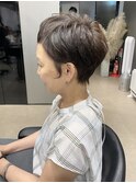 40代50代60代白髪マッシュショートボブ大人美人くびれ髪質改善