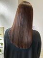 ポンテ 那珂川店(ponte) フワフワしたりパサつき気味の髪も酸性ストレートでサラツヤ!