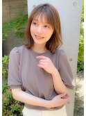 『LOBBY』三浦　大人可愛いモテ髪くびれヘア外ハネボブ