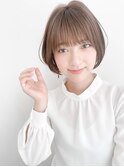 ★前下がりショートボブハンサムショートカットカラーパーマケア