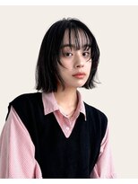 ジュール 銀座(Joule) 銀座駅/ブリーチなしダブルカラー/酸性ストレート/韓国/韓国ヘア
