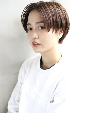 バース(BIRTH) 天神【BIRTH】小顔ベージュマッシュショート20代