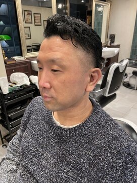 グレイスフルバーバーロンドン 大宮店(Graceful Barber London) 【40代 男性】ロンドン1ミリショート（大宮/バーバー）