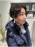 くるくるパーマ/ハンサムショート/ショートパーマ