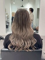 シエラ 南船場(CIERA.)&nbsp;美髪ワイドバングイメチェングレージュ ミルクティーベージュ