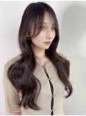 【stylist 片山】20代30代垢抜けシースルー韓国ヘア