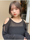 大人おしゃれ くびれボブ インナーカラー/ベージュ原宿/表参道