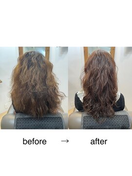 アミエ(ami e) 髪質改善パーマ・髪質改善・縮毛矯正・白髪染め・白髪ぼかし