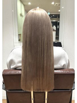 オーダイム(ou' dime) ショートブリーチケアブリーチハイライトレイヤーカット髪質改善