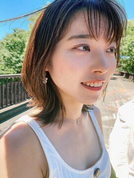 コンティロミー(CONTI ROMMY.) 本厚木◎くびれボブヘアカット◎髪質改善トリートメントブラウン