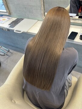 シャルムヘアー(charme hair) 【髪質改善×オリーブベージュ】raraka