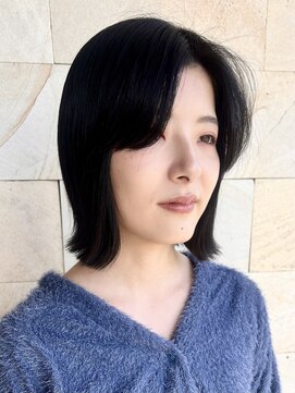 ユキ 八事(yukii) 切りっぱなしボブ