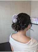 サイドお団子スタイル