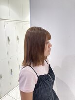 アッシュ 武蔵境店(Ash)&nbsp;ぱっつんハイトーンベージュ