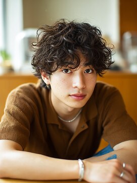 クレビア(CreBiA) メンズパーマ/ツイスト/スパイラル/ニュアンスパーマ