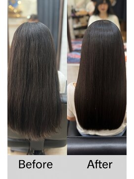 ビート(Beat) sins式酸性ストレートで上品ツヤ髪へ