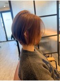 愛されショートボブ艶髪