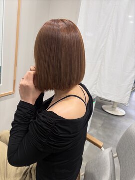 ミニボブ+ハイトーン