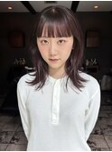 バーガンディワインレッドピンクラベンダー春カラーレイヤー太田