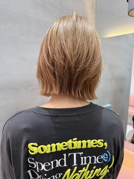 ロンドポレール 北千住(Lond polaire) 大人ガーリー/白髪前髪/ショートボブ/20代30代40代50代