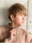 マッシュ/ヘアカラー/ダブルカラー/ブリーチ/men's