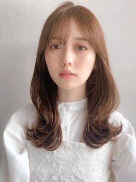 リヤン 表参道(lyann) 大人可愛い前髪艶感イメチェンシースルーバングモテ髪美髪