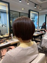 ジュイール(jouir)&nbsp;三鷹白髪ぼかしハイライトショートボブウルフショートカット韓国