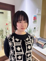 ここち 髪処 大島駅&nbsp;大人女性にほんのり可愛いらしさをプラス。　ストレートしてます